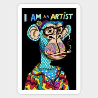 I Am An Artist Sticker